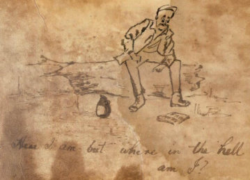Sketch from the Original Field Notes of Thomas Bilbo - 1839